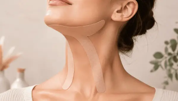 Taping visage double menton : comment réduire cette zone naturellement ?