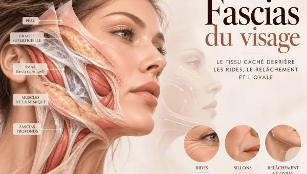 Anatomie du fascia et des muscles faciaux